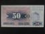 BOSNA A HERCEGOVINA - 50.000 dinara on 50 Dinara 23.10.1993 s raz. SARAJEVO,  Pi. 55