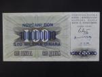 100.000.000 dinara on 100 Dinara 10.XI.1993, Pi. 37