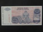 100.000 Dinara 1993, BNB. B207a, Pi. 154