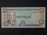 JAMAJKA, 5 Dollars 1.7.1991, BNB. B226d, Pi. 70
