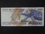 EKVÁDOR, 5000 Sucres 1993, Pi. 128a