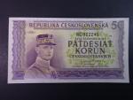 50 Kčs 1945 série MD, perf. 