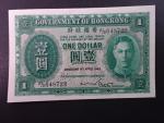 HONG KONG, Government of the Hong Kong, 10 Dollars 1949, BNP. B814a, Pi. 324