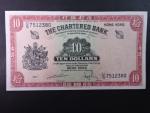 HONG KONG,  Standard Chatered Bank 10 Dollars 1962, BNP. B366e, Pi. 70