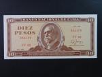 KUBA, 10 Pesos 1989, BNP. B826l, Pi. 104