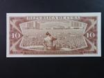 KUBA, 10 Pesos 1989, BNP. B826l, Pi. 104