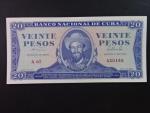 KUBA, 20 Pesos 1964, BNB. B820b, Pi. 97