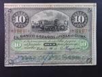 KUBA, 10 Pesos fuertes 1896, BNP. B307c, Pi. 49