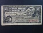 KUBA, 50 Centavos 1896, BNB. B304a, Pi. 46