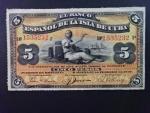 KUBA, 5 Pesos 1896, BNP. B306a, Pi. 48