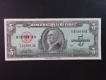 KUBA, 5 Pesos 1960, BNP. B815a, Pi. 92