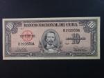 KUBA, 10 Pesos 1960, BNP. B803b, Pi. 79