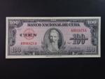 KUBA, 100 Pesos 1950, BNB. B806a, Pi. 82