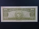 KUBA, 20 Pesos 1958, BNP. B804b, Pi. 80