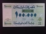 LIBANON, 100.000 Livres 1995, BNB. B516b, Pi. 74