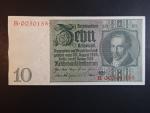 Německo, 10 RM 1929 série B, válečné vydání, Ba. D2d