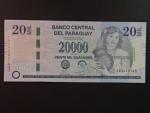 PARAGUAY, 20.000 Guaranies 2009, BNB. B852a, Pi. 230b