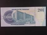 PARAGUAY, 20.000 Guaranies 2009, BNB. B852a, Pi. 230b