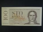 100 Kčs 24.10.1951 série A 01 000000 anulát novotisk vydaný STC ve spolupráci s ČNB, papír s vodoznakem, kvalitní tisk, dárkový obal