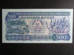 MOZAMBIK, 500 Meticais 1989, BNB. B216c, Pi. 131