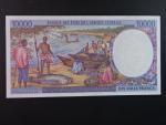 STŘEDOAFRICKÉ STÁTY-STŘEDOAFRICKÁ REPUBLIKA, 10000 Francs 1994, BNB. B105Fa, P305Fa