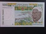 ZÁPADNÍ AFRIKA, SENEGAL, 500 Francs 2001 K, BNB. B115Kk, Pi. 710Kl