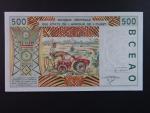ZÁPADNÍ AFRIKA, SENEGAL, 500 Francs 2001 K, BNB. B115Kk, Pi. 710Kl