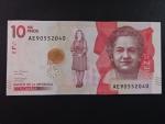 KOLUMBIE, 10000 Pesos 2017, BNP. B995c, Pi. 460c