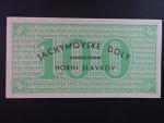 Jáchymovské doly n.p. Horní Slavkov, poukázka 100 K b.d. v zelené barvě