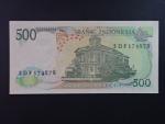 INDONÉZIE, 500 Rupiah 1988/1995, BNP. B581a, Pi. 123