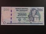 PARAGUAY, 20.000 Guaranies 2013, BNP. B859a, Pi. 235