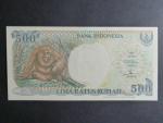 INDONÉZIE, 500 Rupiah 1992/1996, BNB. B586e, Pi. 128
