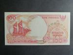 INDONÉZIE, 100 Rupiah 1992/1993, BNB. B585b, Pi. 127