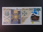 20 Zlotych 2014 pamětní, série LP, BNB BNP817a, Pi. 187