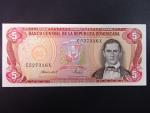 DOMINIKÁNA, 5 Pesos 1988, BNP. B648h, Pi. 118c