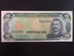 DOMINIKÁNA, 10 Pesos 1995, BNB. B655a, Pi. 148a