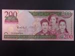 DOMINIKÁNA, 200 Pesos 2009, BNB. B702a, Pi. 178A