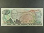 KOSTARIKA, 100 Colones 1989, BNP. B538b, Pi. 254a