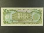 KOSTARIKA, 50 Colones 1993, BNB. B536g, Pi. 257a