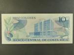 KOSTARIKA, 10 Colones 1983, BNB. B523r, Pi. 237b