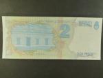 ARGENTINA, 2 Pesos 1992, BNB. B393a, Pi. 340a