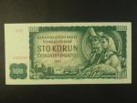 100 Kčs 1961 série X 08, číslovač 1c, vodoznak 13