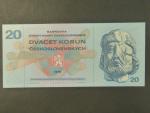 20 Kčs 1970 série F 01