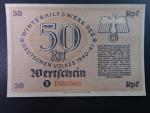 Winterhilfswerk 1934-1944 (Zimní pomoc), 50 Rpf 1940/1941 série D, Ro. 715, Grab. WHW-16