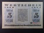 Winterhilfswerk 1934-1944 (Zimní pomoc), 5 RM 1940/1941 série A, Ro. 717, Grab. WHW-18