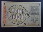 Winterhilfswerk 1934-1944 (Zimní pomoc), 1 RM 1940/1941 série M, Ro. 726, Grab. WHW-27