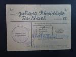 Winterhilfswerk 1934-1944 (Zimní pomoc), 1 RM 1943/1944 série V, Ro. 745, Grab. WHW-40