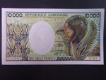 GABON, 10.000 Francs 1984, BNB. B206a, Pi. 7