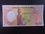 KONGO REPUBLIKA, 500 Francs 1990, BNB. B207e, Pi. 8