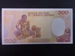 KONGO REPUBLIKA, 500 Francs 1990, BNB. B207e, Pi. 8